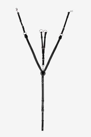 Fortøj Med Luxury Syninger Sort