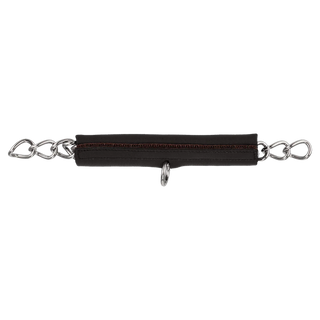 Curb Chain Guard Leather Brown