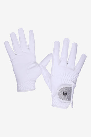 Handske Glitz Hvid