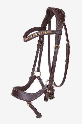 Trense Devi inklusive tøjler Brun