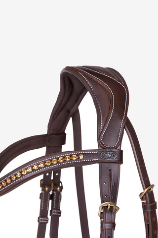 Trense Devi inklusive tøjler Brun
