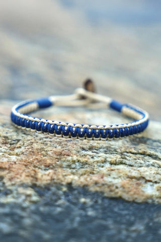 CleanSea Action Taker Armbånd 1kg Sandbeige/Havsblå