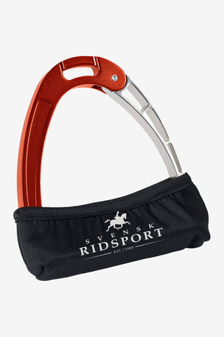 Stigbøjlebeskytter Svensk Ridsport Sort