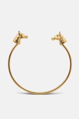 GTG Armbånd Hest Tynd Guld