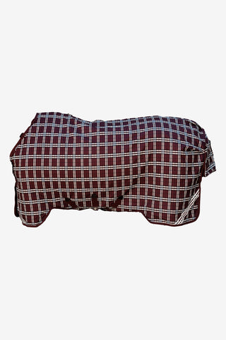 Regndækken Comfort 0g Bordeaux/Rutede