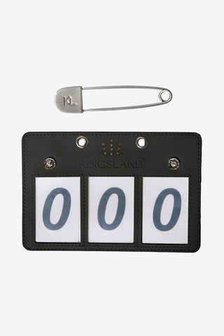KLMaddie Nummerskilt Sort