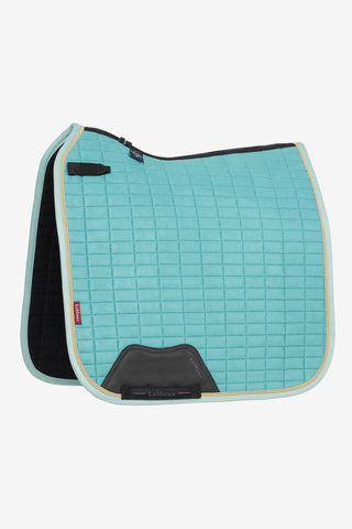 LeMieux Suede Dressurunderlag Square Lagoon