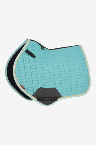 LeMieux Suede Sadelunderlag Square Lagoon