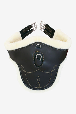 Magplatta Fårskinn Svart