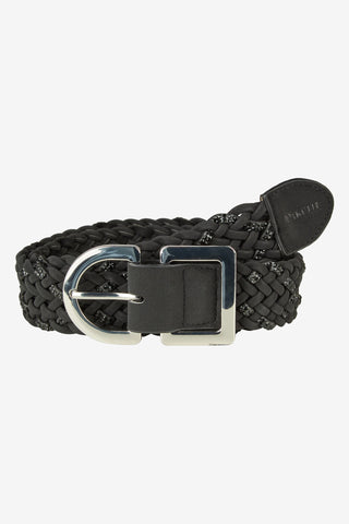 Belte Sports 8872 Flettet/Strass Sort