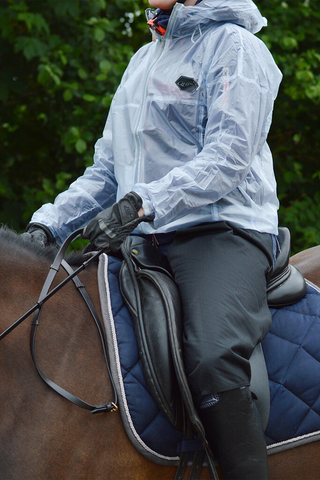 Regnjakke Junior Transparent