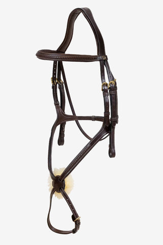 Trense Flettet Mexikansk Næserem Dyon Collection Brun