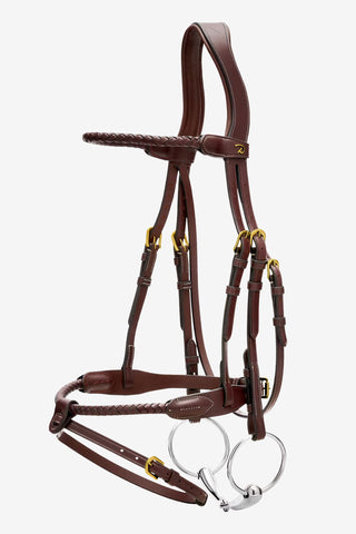 Trense Flettet Rund Kombineret Dyon Collection Brun