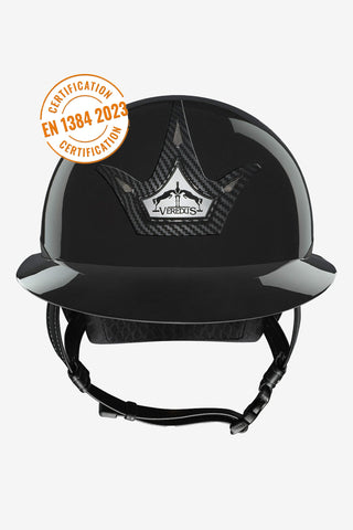 Ridhjelm Carbon Gel GST Glossy Sort