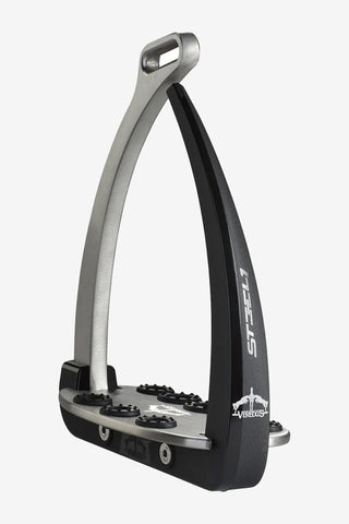 Veredus Vita Sikkerhedsstigbøjle Sort/Sølv