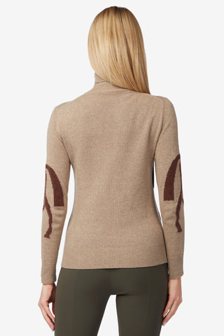 Ixelles Strikket Sweater Brun/Beige