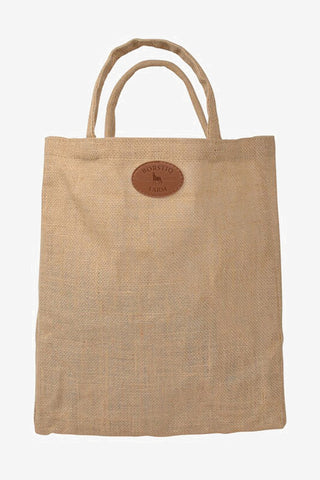 Strigletaske Jute Natur