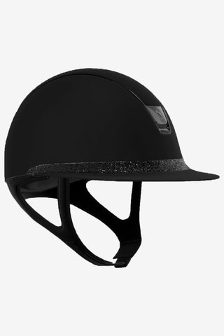 2.0 Shadowmatt Miss Shield Frontal Band Crystal Fabric Svart