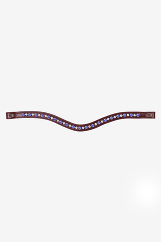 Stirnband E-Logo Blau/Weiß