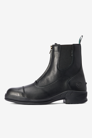 Heritage Męskie Zip Stalowy Podnosek Paddock Czarny