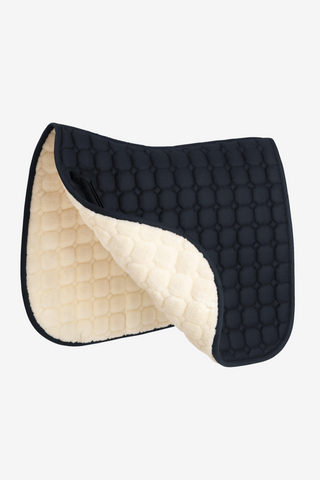 Octagon Dressurunderlag Faux Fur Marine