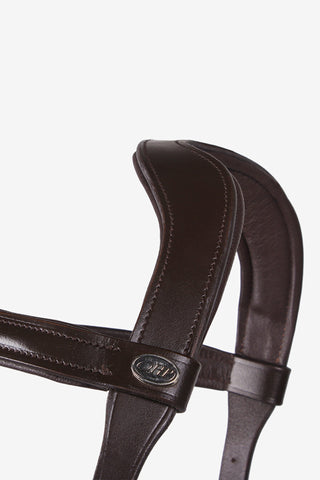 Kappzaum Leder Bruin