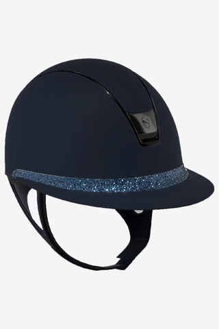 2.0 Shadowmatt Miss Shield Frontal Band Crystal Fabric Navy