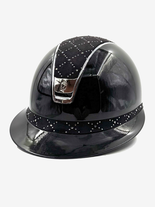 2.0 Glossy Miss Shield Lozenge Swarovski Black