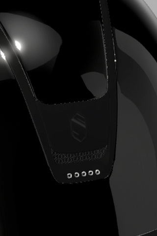 2.0 Glossy Miss Shield + 5st Swarovski Matt Sort