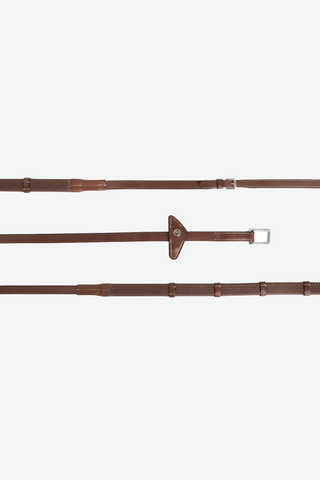 Eccelente Gummitøjler med Stop Buckle Loop Cognac