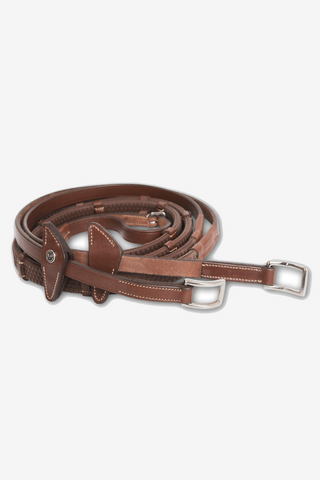 Eccelente Gummitøjler med Stop Buckle Loop Cognac