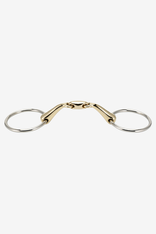 Snaffle 3-Piece Lock Up Bit