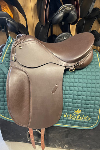 demo saddle GLOBUS ISLAND SADDLE GLÓI 16.5-36 BROWN
