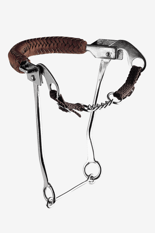 Hackamore Long Shank Leather
