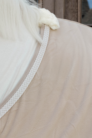Fleece Blanket Plaited Rope