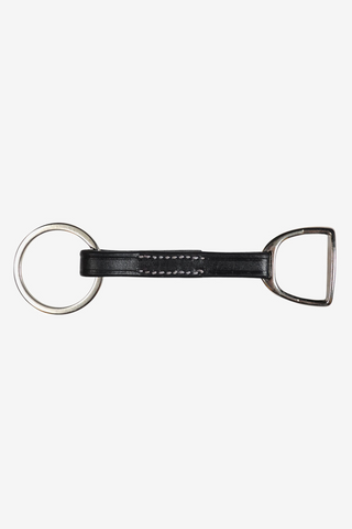 HS Keychain Stirrup Silver