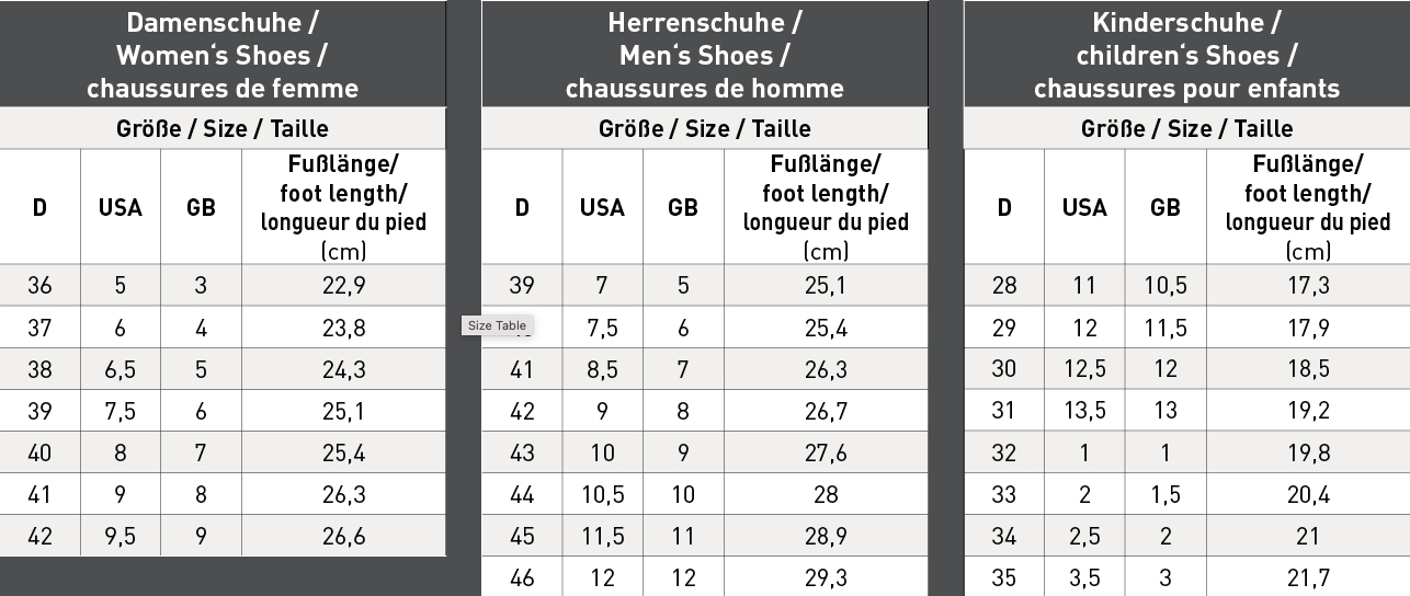 Size Guide