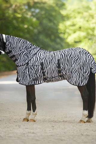 Zebra Flugtäcke Svart/Vit