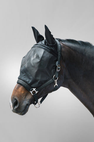 PREMIUM Flughuva med Grimma Svart