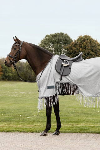 PROTECT Fly Sheet with Fringes Silver/Gray