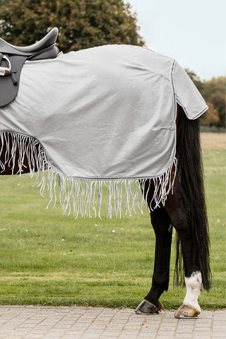 PROTECT Fly Sheet with Fringes Silver/Gray