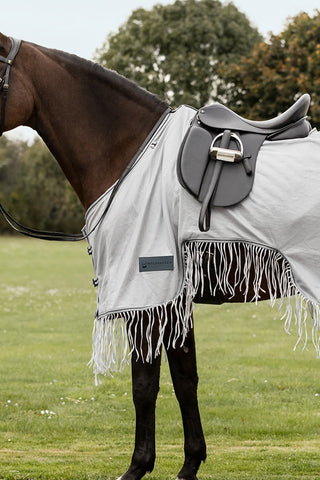 PROTECT Fly Sheet with Fringes Silver/Gray