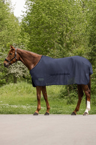 COMFORT Vliegendeken met Buikflap Navy