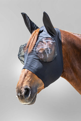 Puck Vliegenmasker Zwart