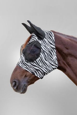 Puck Zebra Fly Mask