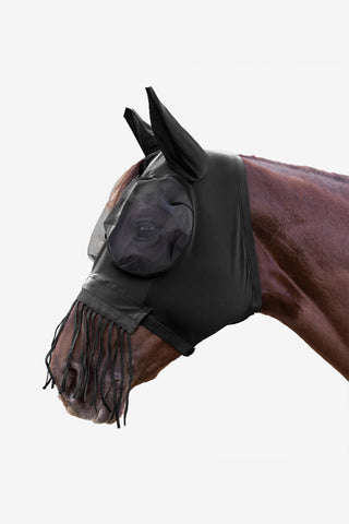 Puck Flughuva med Nosfransar Svart