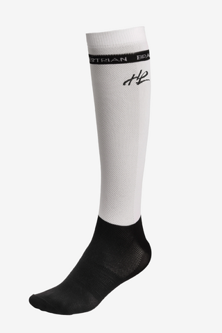 Competition Riding Socks Summer White
