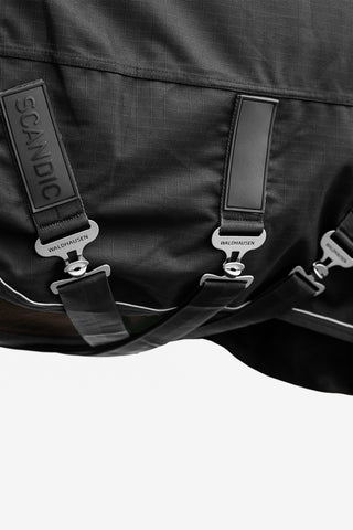 Utetäcke Scandic 200g Svart