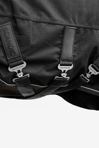 Outdoordecke Scandic Halsteil Light Schwarz