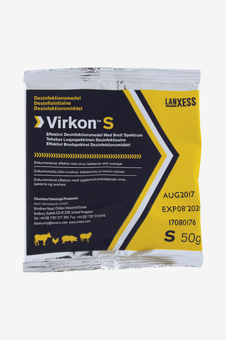 VIRKON S 50G DISINFECTANT